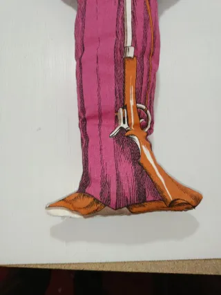 Soldato in tessuto imbottito vintage