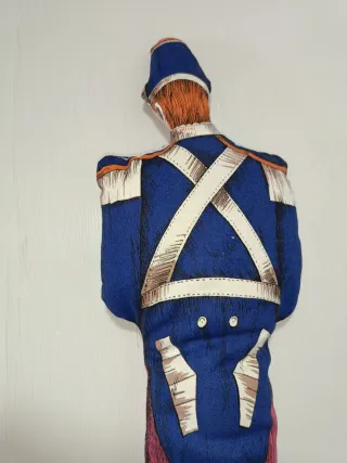 Soldato in tessuto imbottito vintage