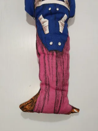 Soldato in tessuto imbottito vintage