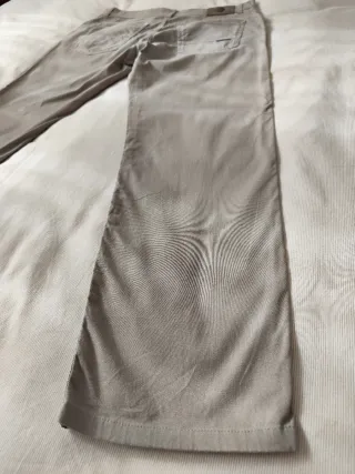 Pantalón Beige de Tru Trussardi original Talla 52