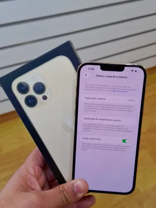 iPhone 13 Pro Max Dorado 100% Batería