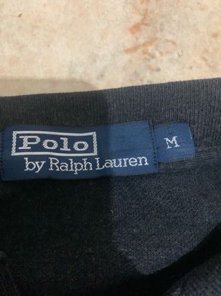 Camiseta Polo Ralph Lauren manga larga negra