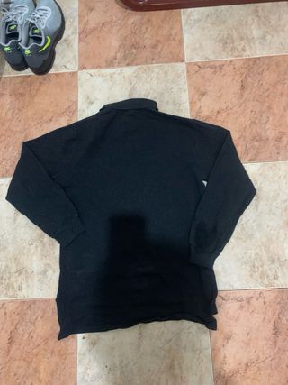 Camiseta Polo Ralph Lauren manga larga negra