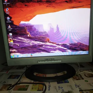 PC completo 2 sistemi operat+monitor, tastiera+mou