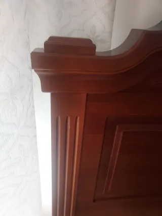 Cabecero de madera de cama de 90