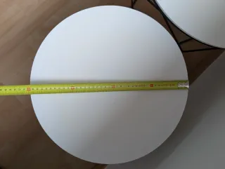 Pack 2 Mesitas Diseño Blancas