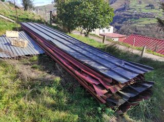 Chapas de tejado.