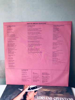 Vinile Adriano Celentano La pubblica ottusità Clan