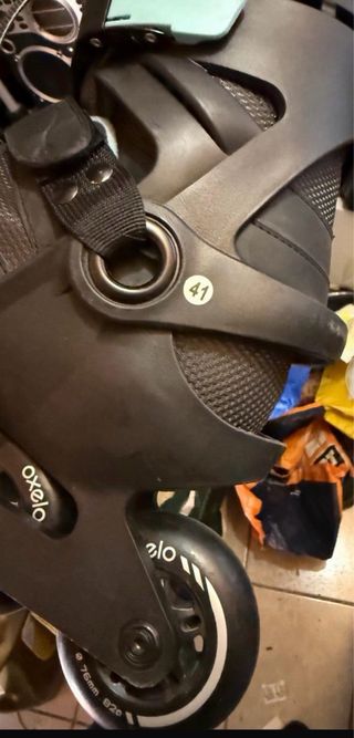 Patines Oxelo Negro y Azul 41