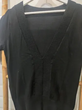 Jersey punto negro Talla M