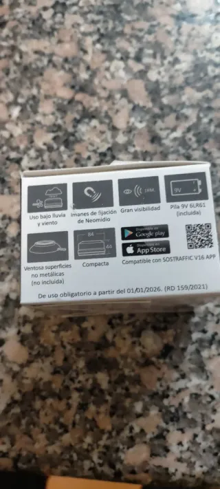 Baliza V16 SOS TRAFFIC IOT Homologada