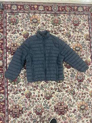 Chaqueta acolchada gris