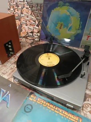 Tocadiscos y Altavoces Sony