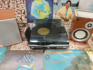 Tocadiscos y Altavoces Sony