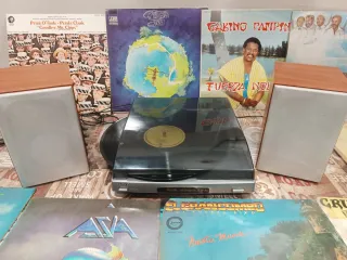 Tocadiscos y Altavoces Sony