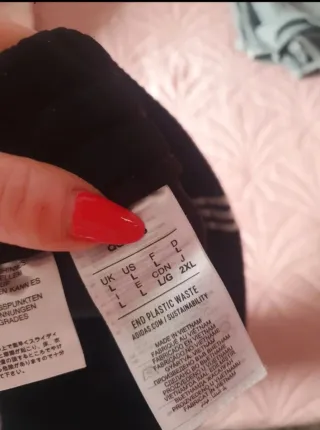 Pantaloni tuta Adidas neri