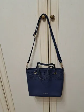 Set 2 borsette donna Naj Oleari blu e David Jones