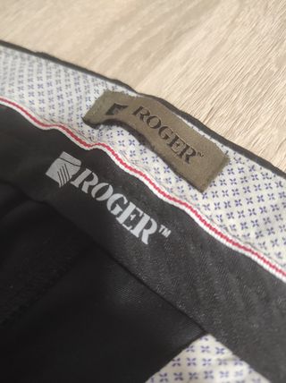 Pantalón Roger Negro Talla M