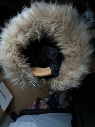 Abrigo Plumas SikSilk Negro Talla XS