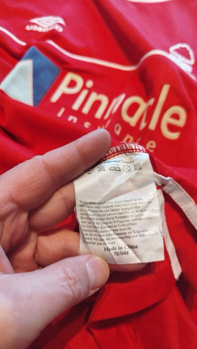 Camiseta Nottingham Forest 2000/01