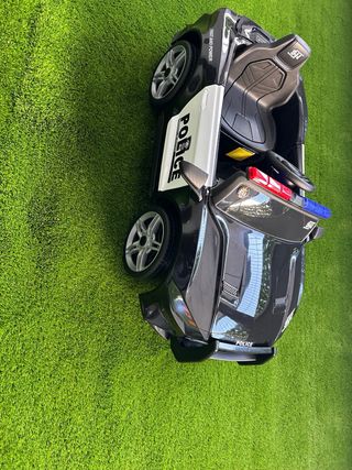 Coche Policía Eléctrico Infantil Negro