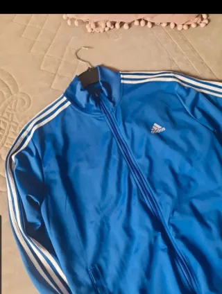 Giacca tuta Adidas blu