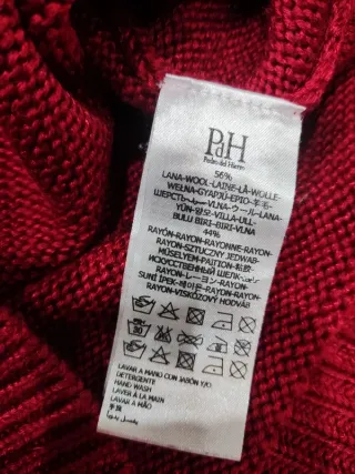 Jersey Rojo Pedro del Hierro Talla S