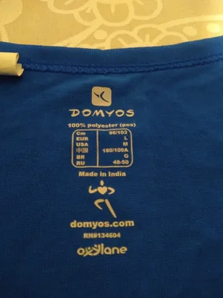 Camiseta sin mangas Domyos Talla L