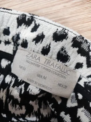 Falda animal print Zara Talla M
