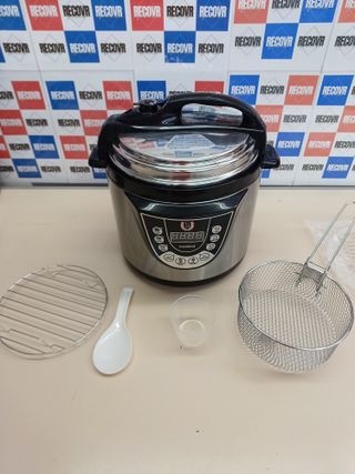 Olla eléctrica a presión programable 6 L 1000 W 9 menús - Cecotec GM D+