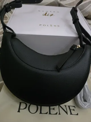 Borsa Polène Numéro Dix nera