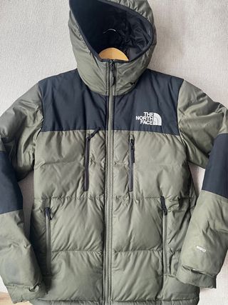The North Face Chaqueta Plumas Negra y Verde