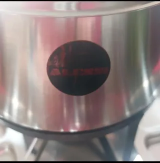 Set Fonduta Acciaio Inox e Legno