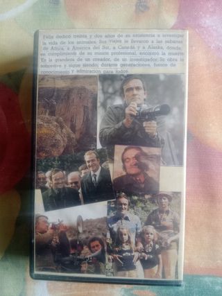 Cinta VHS Félix Rodríguez de la Fuente