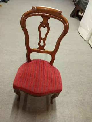 Conjunto mesa y 6 sillas de comedor