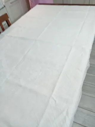 Tovaglia Lino Fiandra Operata 165x135 cm