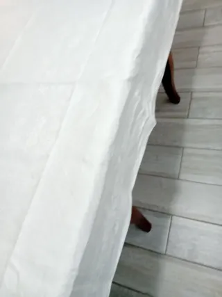 Tovaglia Lino Fiandra Operata 165x135 cm