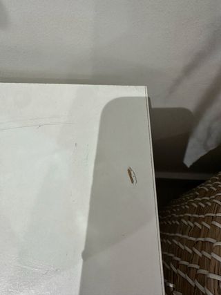 Mueble TV blanco 237cm