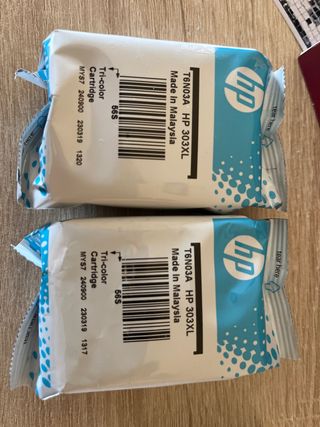 2 Cartuchos HP 303XL Tri-color