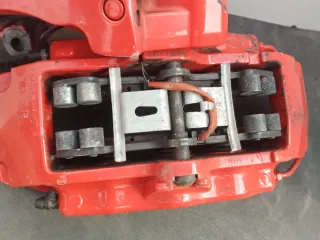 Pinzas Brembo Porsche 6 pistones Rojas