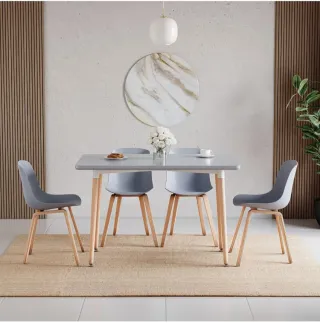 Mesa Comedor Batley Vida Designs gris