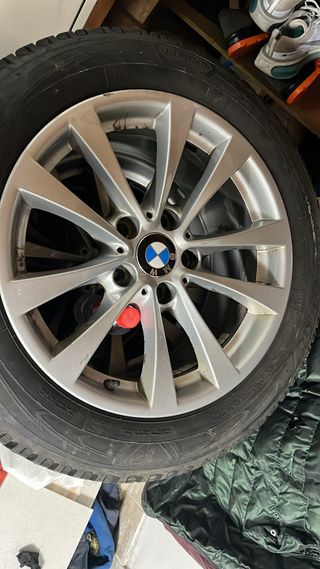 Llantas BMW 17 con cubiertas de nieve