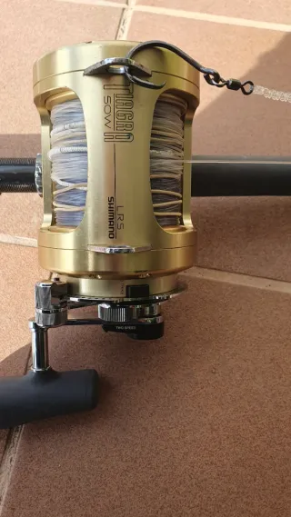 Equipo pesca brumeo.