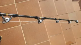 Equipo pesca brumeo.