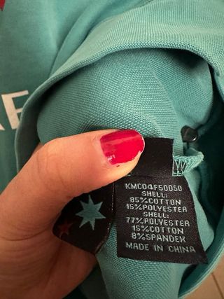 Felpa Keeling Teal con Stelle