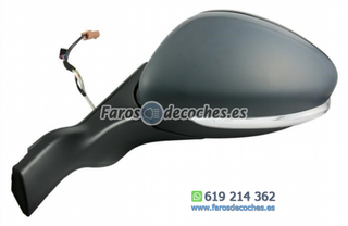 Espejo Retrovisor Izquierdo Eléctrico Imprimado T