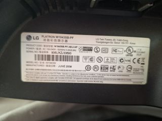 Monitor LG W43 Series 4:3 in Wide