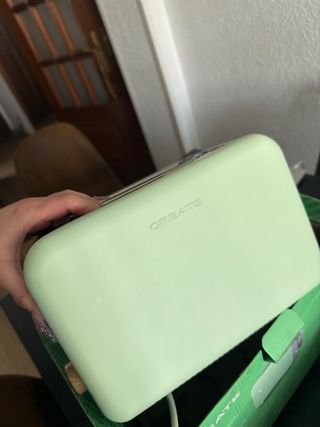 Tostadora Create Verde Pistacho Retro