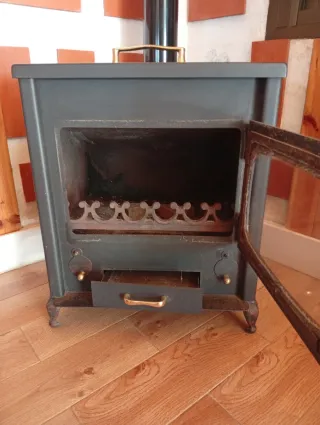 Chimenea Hierro Fundido , negro