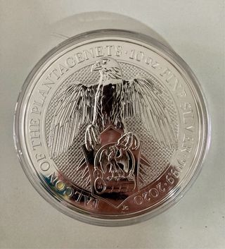 Monedas Varias de Plata 10 Oz + cápsulas